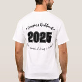 T-shirt Cousins Kickback 2025 (Dos)