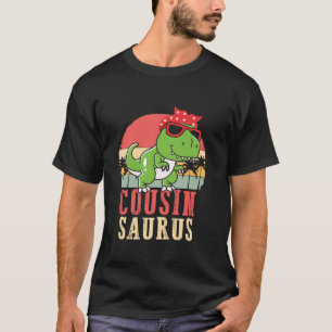 T-shirt Cousinsaurus Dinosaur Dino T Rex Cousin Adul
