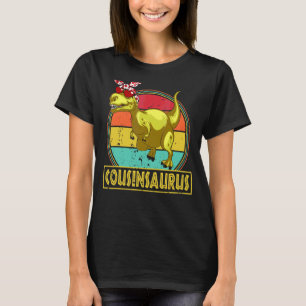T-shirt Cousinsaurus Dinosaur Rex Fête des Mères Matc
