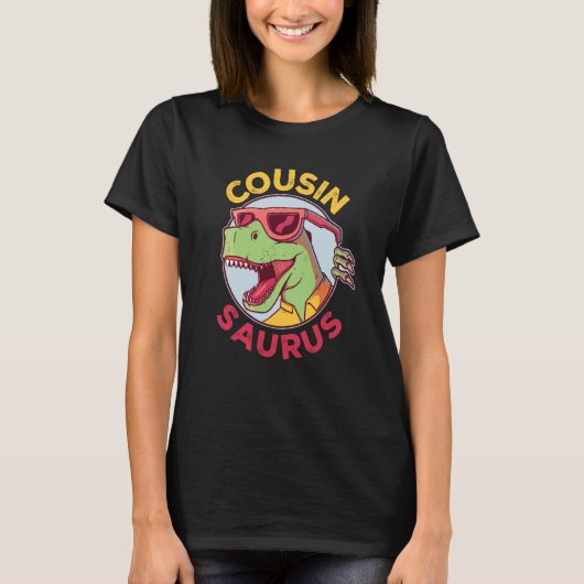 T-shirt Cousinsaurus Rex Dinosaur Cousin Saurus Family Mat (Devant)