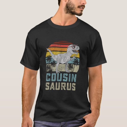 T-shirt Cousinsaurus T Rex Dinosaur Cousin Saurus Boy (Devant)