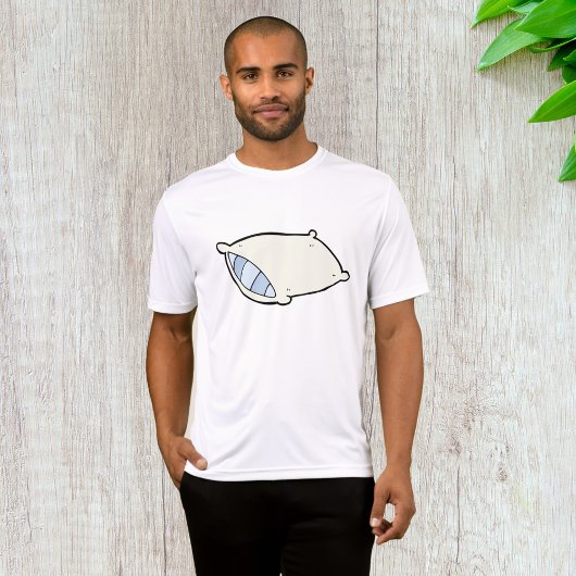 T-shirt Coussin de dessin animé avec géant