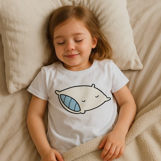 T-shirt Coussin de dessin animé avec géant