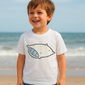 T-shirt Coussin de dessin animé avec géant