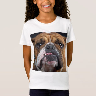 T-Shirt Coussin de jet de Bouledogue Anglais