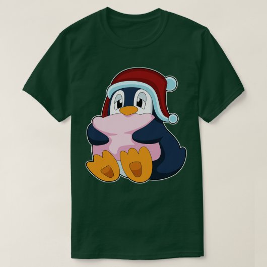 T-shirt Coussin dormant de pingouin (Design devant)