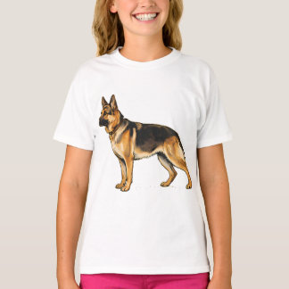 T-shirt Coussin double face avec Bergère Allemande