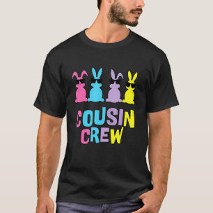 T-shirt Coussin Lapins Crew Pâques Correspondant Rabbin Co