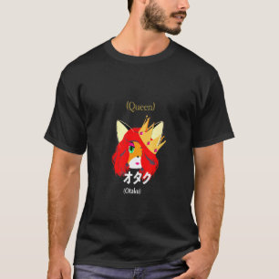 T-shirt Coute Fox Foxy Queen Otaku