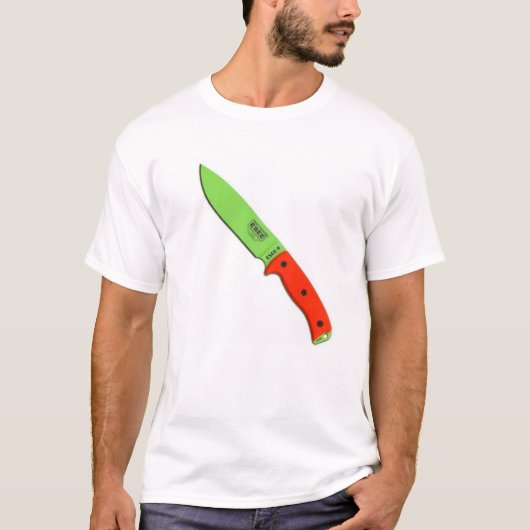 T-shirt couteau de couteaux d'esee (Devant)
