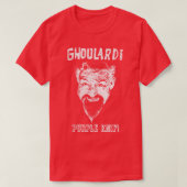 T-shirt Couteau pourpre Ghoulardi (Design devant)