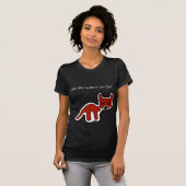 T-shirt Couteau Renard rouge (Devant entier)