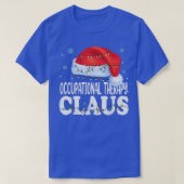 T-shirt Coûts correspondants de Noël des cours d'ergothéra (Design devant)