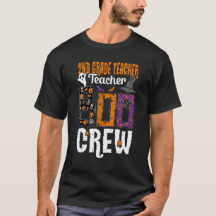 T-shirt Coûts d'Halloween de 2e année pour l'enseignant d'
