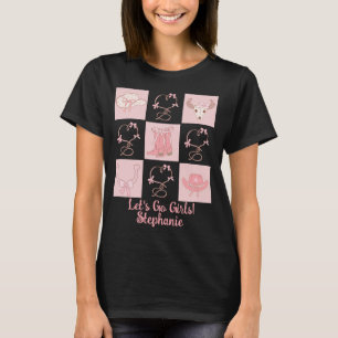 T-shirt Coutume de la mariée, allons-y les filles ! Bachel