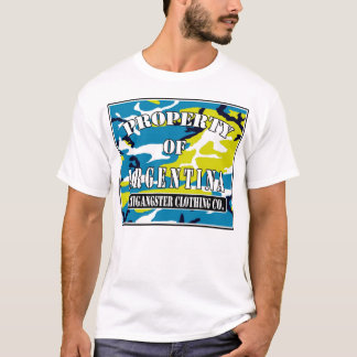 T-shirt coutume de l'Argentine