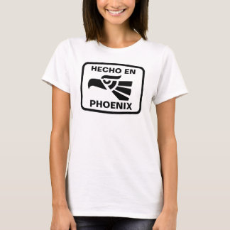 T-shirt Coutume de personalizado d'en Phoenix de Hecho
