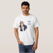 T-shirt Coutume d'Oncle Sam (Devant entier)