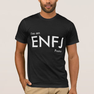 T-shirt Coutume je suis un pasteur d'ENFJ - type de