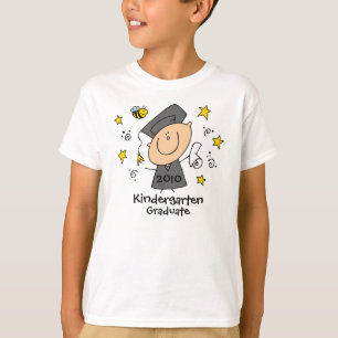 T-shirt Coutume mignonne de diplômé de garçon