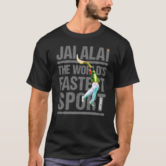 T-shirt Coutume, sport Basque Jai Alai/logo de Cesta Punta (Devant)