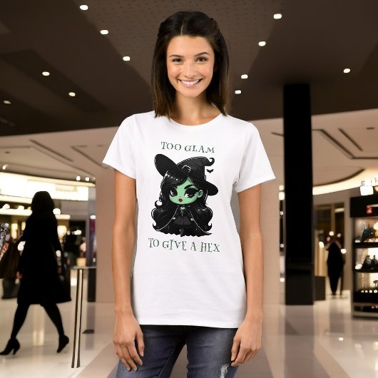 T-shirt Couture de Cauldron : Glam vert et épluché