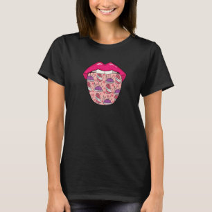 T-shirt Couture Lèvres Égout Artisanat Machine Couturière