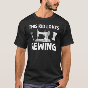 T-shirt Couture pour enfants Garçons Quiltier Couturière Q
