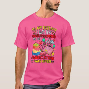 T-shirt Couture Pour Femmes Fabric Crazy Quilt Lady Craft