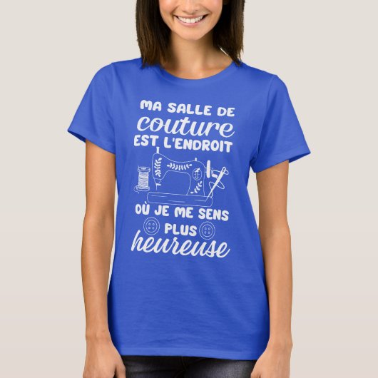 T-shirt couturière (Devant)