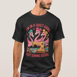 T-shirt Couturière de patchwork drôle Je suis une sœur de