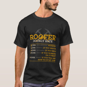 T-shirt Couvercle à tarif horaire