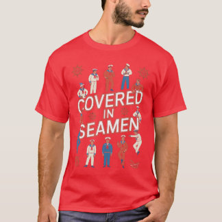 T-shirt Couverte de blague de marins Sarcasme Femme Mère S