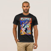 T-shirt Couverture Art Planet Comics Numéro 52 (Devant entier)
