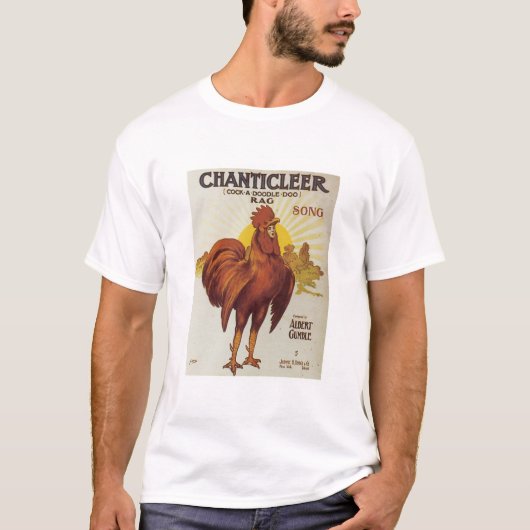 T-shirt Couverture Chanticleer Vintage (Devant)