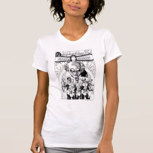 T-shirt Couverture comique de trois lanternes vertes,