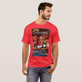 T-shirt Couverture Contra HD rétro (Devant entier)