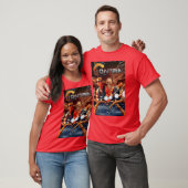 T-shirt Couverture Contra HD rétro (Unisexe)