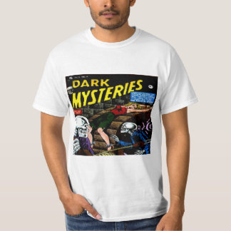 T-shirt Couverture de bande dessinée classique de mystères