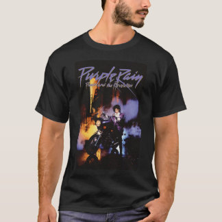 T-shirt Couverture de film Purple Rain Rock Musical amis d
