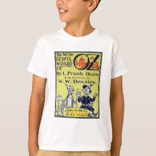 T-shirt Couverture de livre vintage de magicien d'Oz