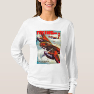 T-shirt Couverture de magazine d'as de vol 4