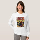 T-shirt Couverture de magazine de Romances de ranch (Devant entier)