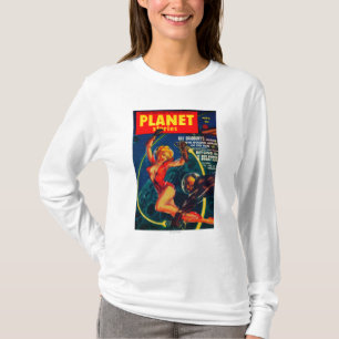 T-shirt Couverture de magazine d'histoires de planète 2