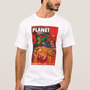 T-shirt Couverture de magazine d'histoires de planète 7