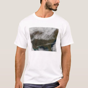 T-shirt Couverture de neige s'étendant du nord-est du Texa