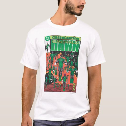 T-shirt Couverture Emerald Dawn (Devant)