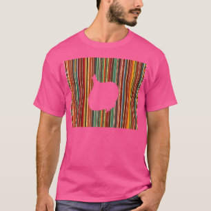 T-shirt Couverture Mexicaine Sarape Oignon