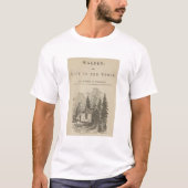T-shirt Couverture Vintage Walden (Devant)