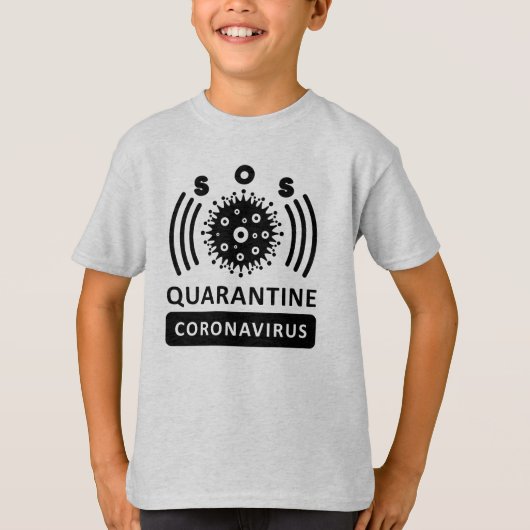 T-shirt COVID-19 Garçons Tee (Devant)